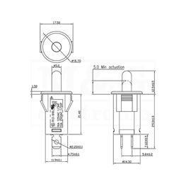 Slika za PREKIDAČ ZA VRATA R13-918A-01