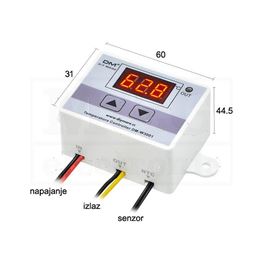 Slika za DIGITALNI TERMOSTAT XH-W3001