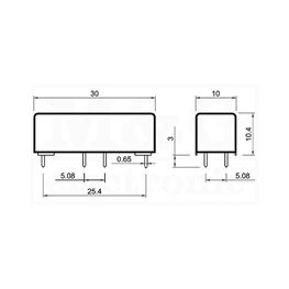 Slika za REED RELEJ MEDER LI24-1A85