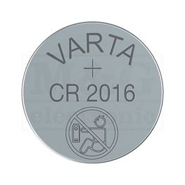 Slika za BATERIJA VARTA CR2016 3V 90mAh
