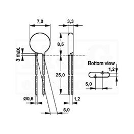 Picture of OTPORNIK VDR-VARISTOR SIOV-S05K11