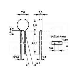 Slika za OTPORNIK VDR-VARISTOR SIOV-S05K25