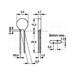 Slika za OTPORNIK VDR-VARISTOR SIOV-S07K30