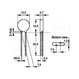 Picture of OTPORNIK VDR-VARISTOR SIOV-S10K230