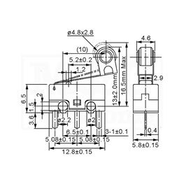 Slika za PREKIDAČ MIKRO ECE EJF23310