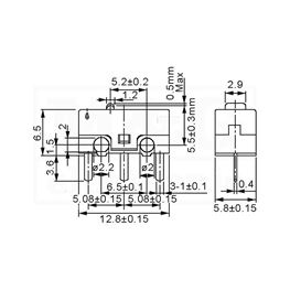 Slika za PREKIDAČ MIKRO ECE EJF13110