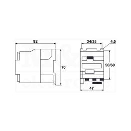 Picture of KONTAKTOR LT1-D1210 220V   9A 1NO