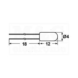 Slika za SIJALICA T1 1/4 12V 75mA 0,9W