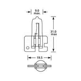 Slika za SIJALICA ZA AUTO H2 12V 55W