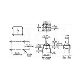 Slika za TASTER IMPULS OMRON B3F-1052