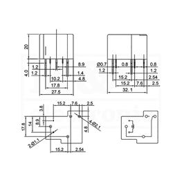 Picture of RELEJ GOODSKY GU-SH-124D 1xU 30A 24V