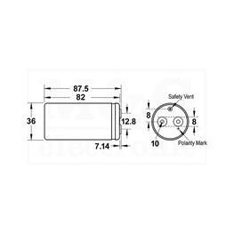 Picture of KONDENZATOR EL. SN 1000µF 400V KEMET