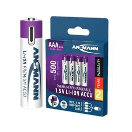 Picture of BATERIJA LITIJUM ANSMANN AAA 1,5V 500mAh