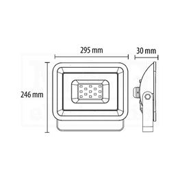 Picture of LED REFLEKTOR PROSTO CRNI 100W