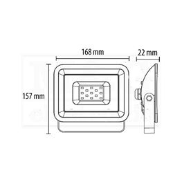 Picture of LED REFLEKTOR PROSTO CRNI 30W