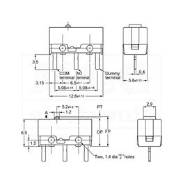 Slika za PREKIDAČ MIKRO OMRON D2FC-7