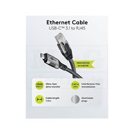 Picture of USB ADAPTER KABL USB C - RJ45