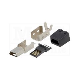 Slika za MINI USB B UTIKAČ KABL. 5 PINA