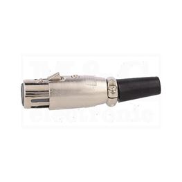 Picture of XLR UTIKAČ KABL.ŽENSKI 5 POL
