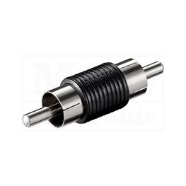 Slika za UTIKAČ ČINČ ADAPTER M-M CRNI