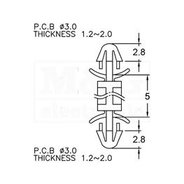 Slika za ODSTOJNIK Tip 5   5 MM