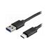 Slika za KABL USB C MUŠKI - USB A MUŠKI 3.0 1,0m