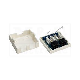 Slika za UTIČNICA 8/8 2xRJ45 CAT6 UTP NAZIDNA