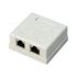 Slika za UTIČNICA 8/8 2xRJ45 CAT6 STP NAZIDNA