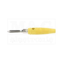 Slika za UTIKAČ BANANA 4 MM BUELA 20 K ŽUTI