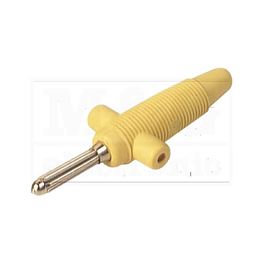Slika za UTIKAČ BANANA 4 MM BUELA 300 K ŽUTI