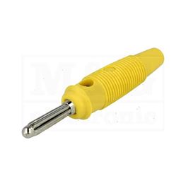 Slika za UTIKAČ BANANA 4 MM BUELA 30 K ŽUTI