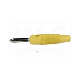Slika za UTIKAČ BANANA 4 MM BUELA 30 K ŽUTI