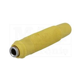 Slika za UTIČNICA BANANA 4MM KUN 30 KABL ŽUTA
