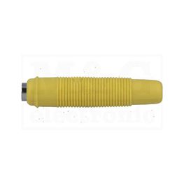 Slika za UTIČNICA BANANA 4MM KUN 30 KABL ŽUTA