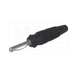 Slika za UTIKAČ BANANA 4 MM VQ 30 CRNI