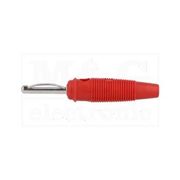 Slika za UTIKAČ BANANA 4 MM VQ 30 CRVENI