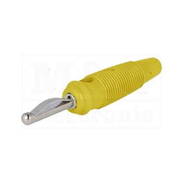 Slika za UTIKAČ BANANA 4 MM VQ 30 ŽUTI