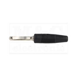Slika za UTIKAČ BANANA 4 MM VON 20 CRNI