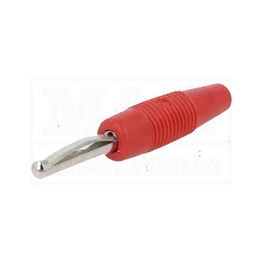 Slika za UTIKAČ BANANA 4 MM VON 20 CRVENI