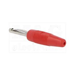 Slika za UTIKAČ BANANA 4 MM VON 20 CRVENI