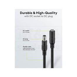 Picture of KABL DC M/Ž 5,5x2,1 mm 1,5m
