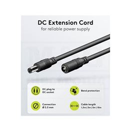 Picture of KABL DC M/Ž 5,5x2,5 mm 1,5m