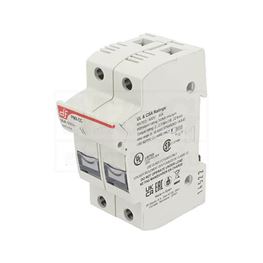 Slika za KUĆIŠTE OSIGURAČA CH10 ZA DIN ŠINU 2x