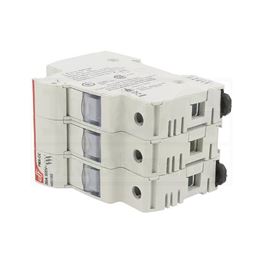 Slika za KUĆIŠTE OSIGURAČA CH10 ZA DIN ŠINU 3x