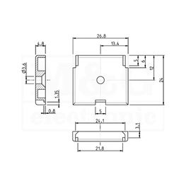 Picture of DRŽAČ ZA KUĆIŠTA AUTO OSIGURAČA Tip B-4