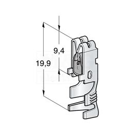 Slika za TERMINAL ZA KUĆIŠTA AUTO OSIGURAČA Tip B-4 za kabl