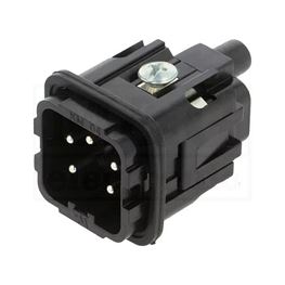 Slika za KONEKTOR ILME CKM 04 5 Pina MUŠKI CRNI