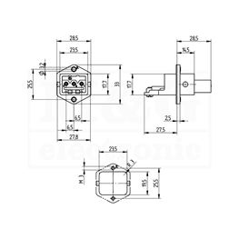 Slika za KONEKTOR HIRSCHMANN STAKEI 3 N