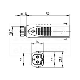 Slika za KONEKTOR HIRSCHMANN STAS 20
