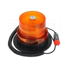 Slika za ROTACIONO SVETLO ORANŽ 12V SA MAGNETOM